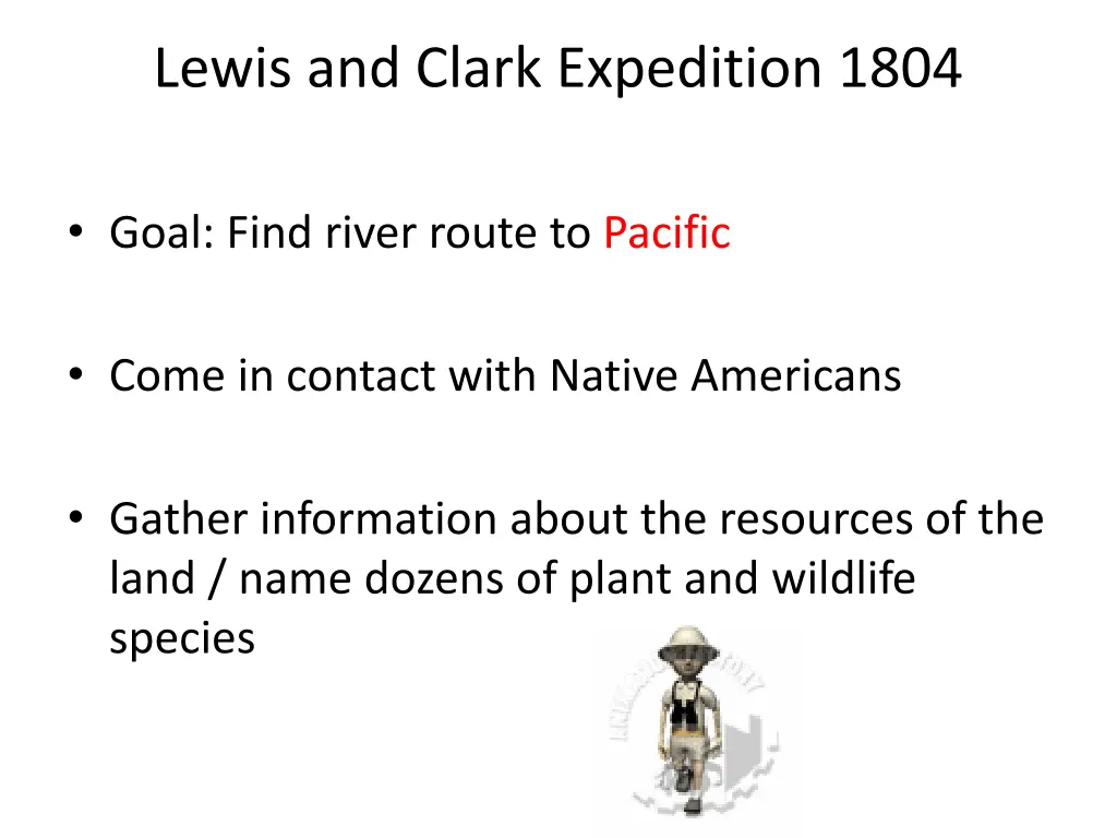 lewis and clark expedition 1804