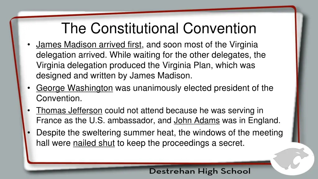 the constitutional convention 2