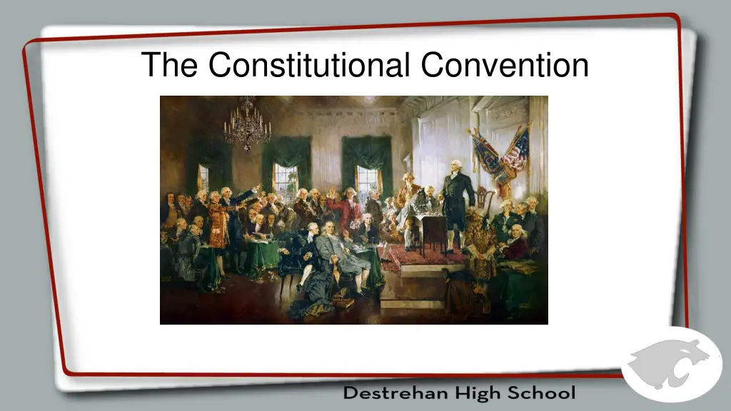 the constitutional convention