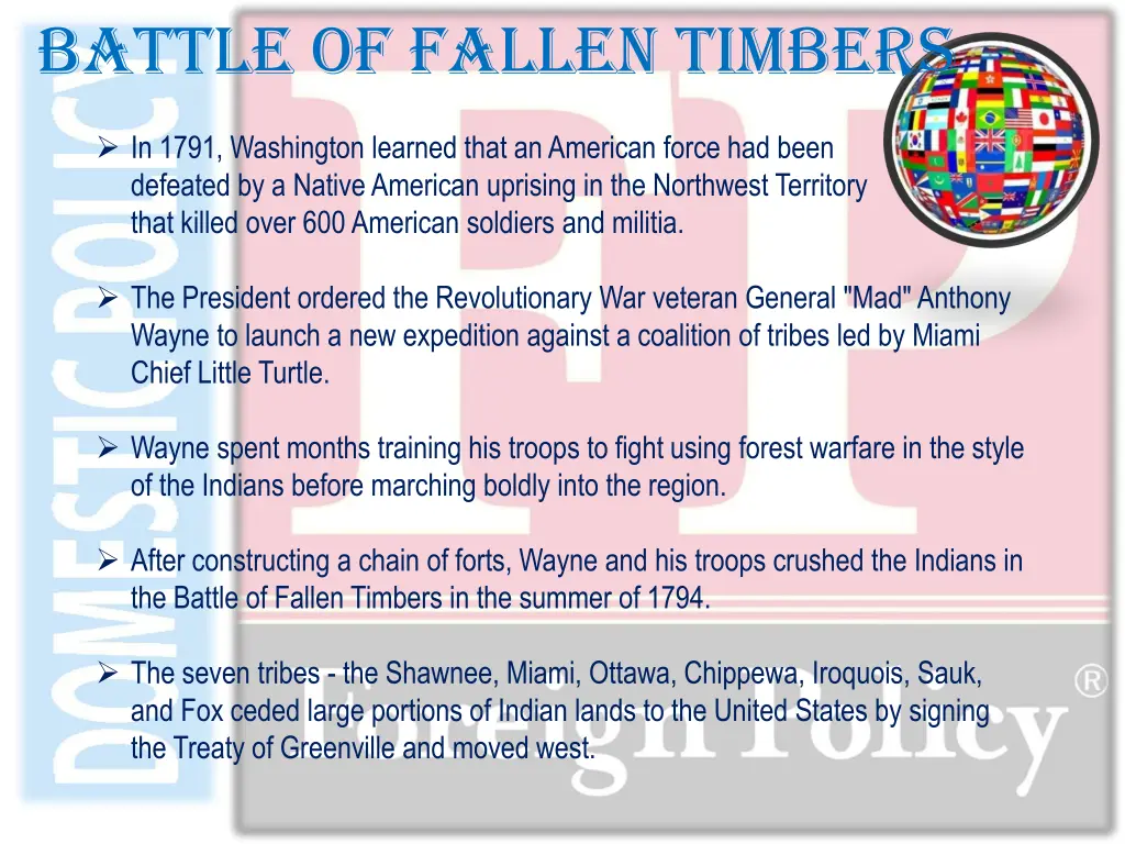 battle of fallen timbers