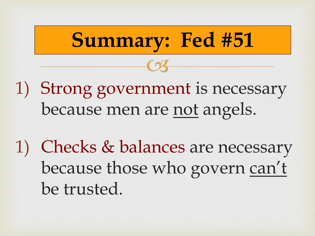 summary fed 51