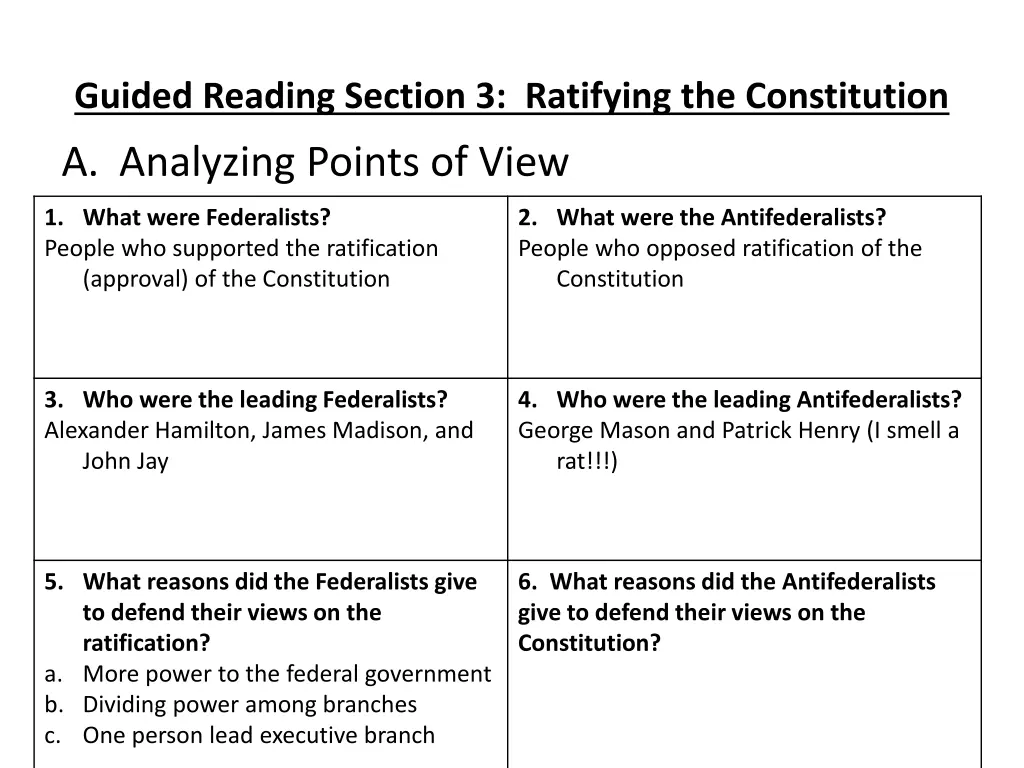 guided reading section 3 ratifying 5