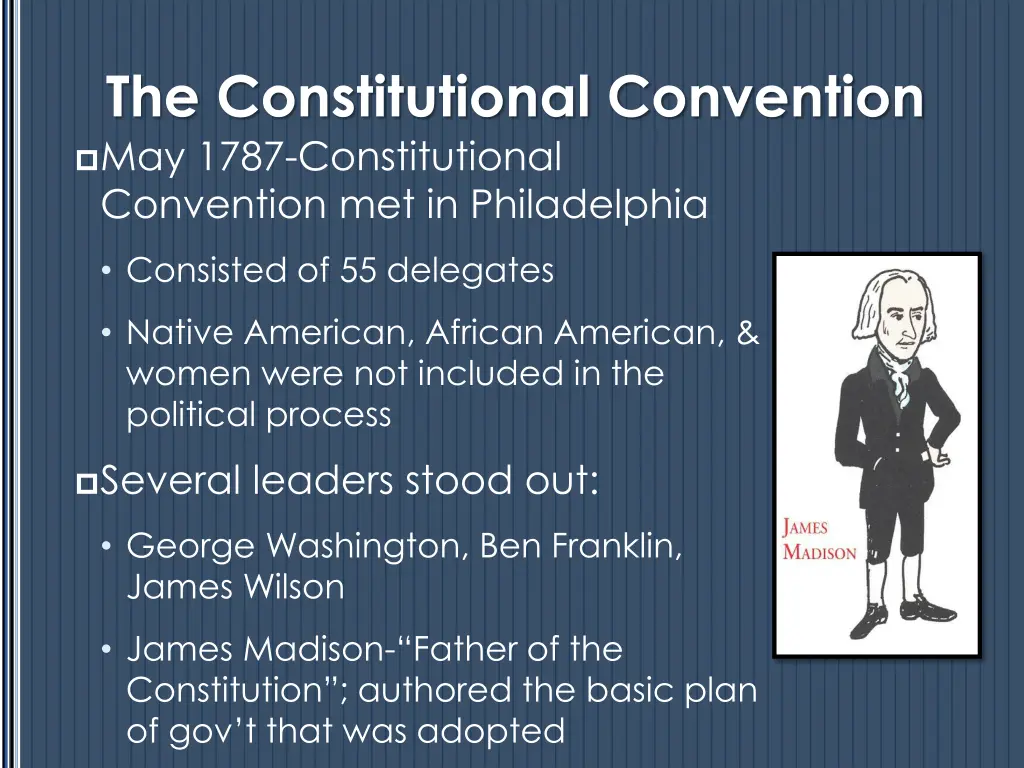 the constitutional convention may 1787