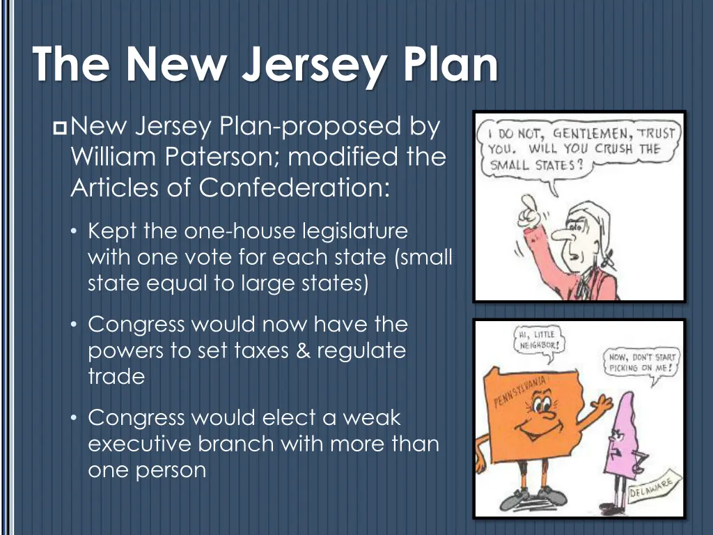 the new jersey plan