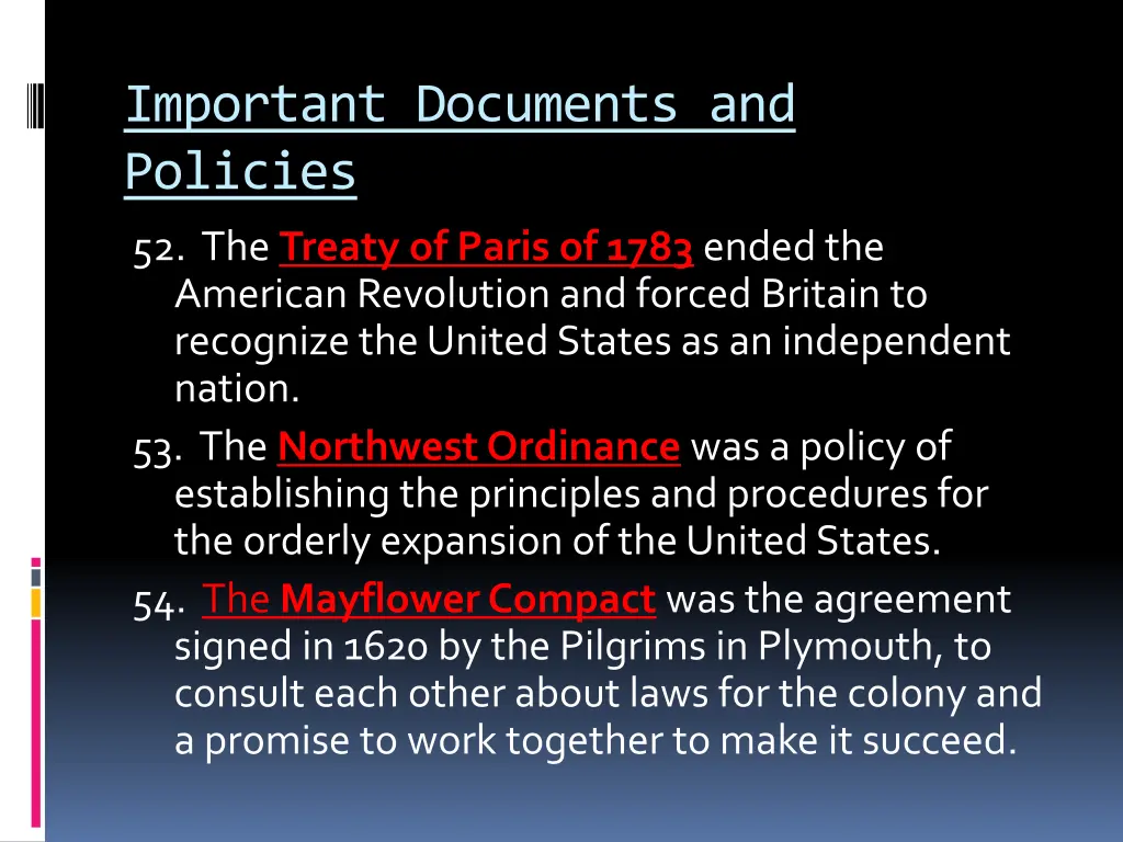 important documents and policies 2