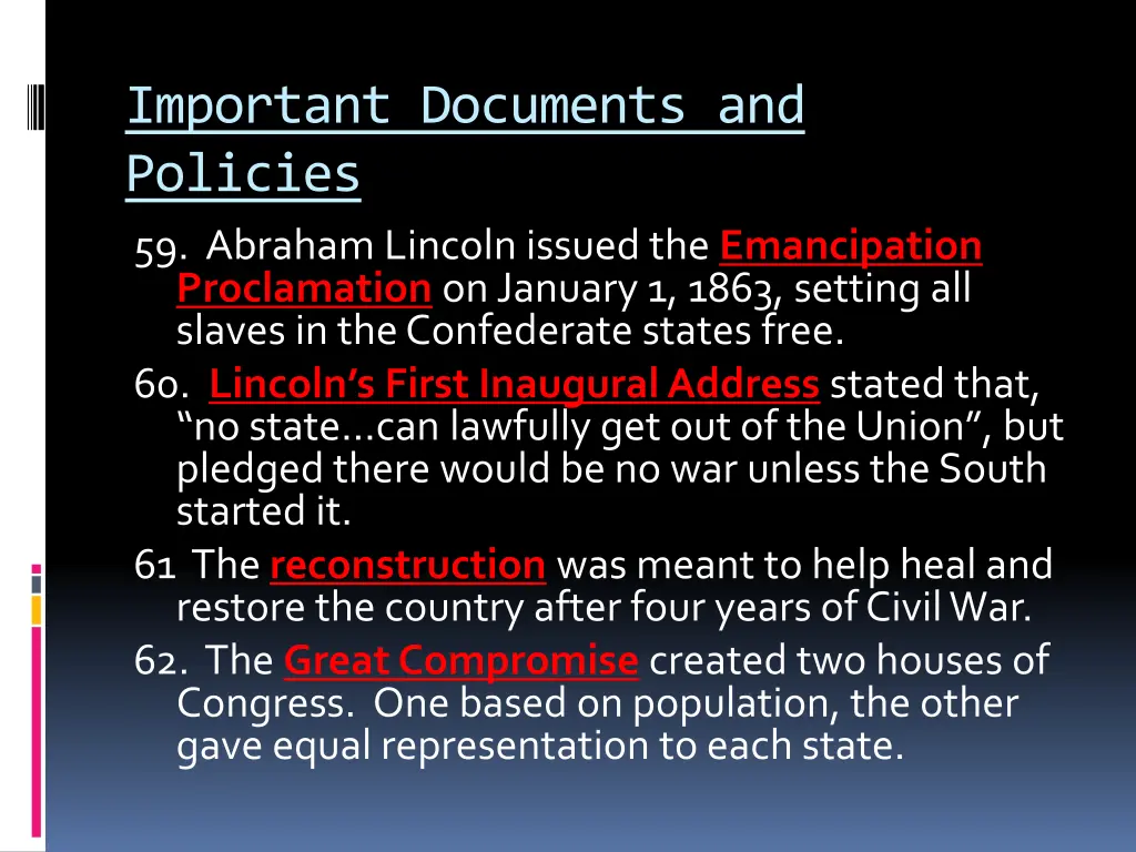 important documents and policies 59 abraham