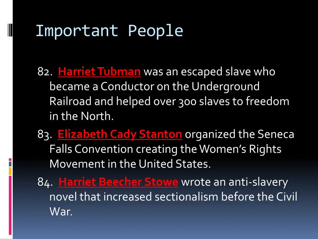 important people 5