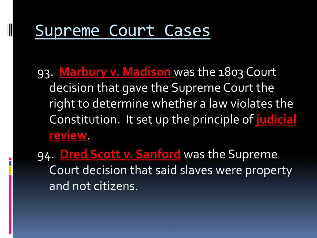 supreme court cases