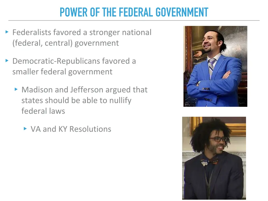 power of the federal government