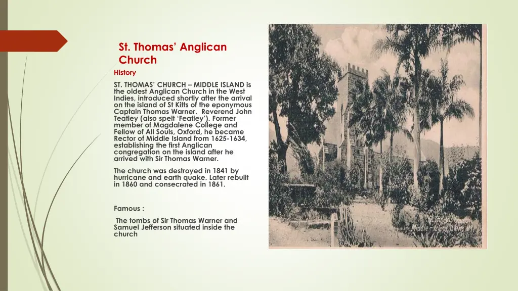 st thomas anglican church history