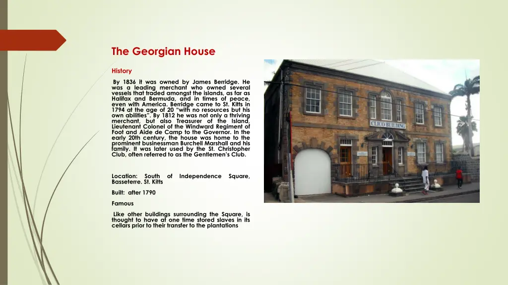 the georgian house