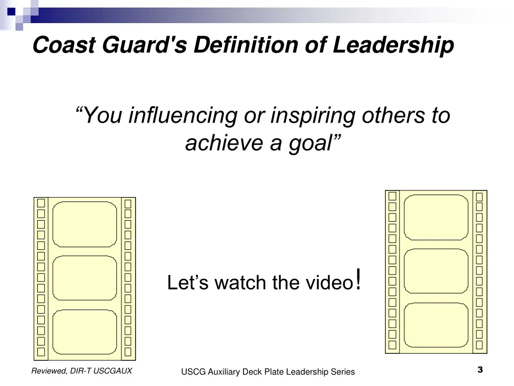 coast guard s definition of leadership