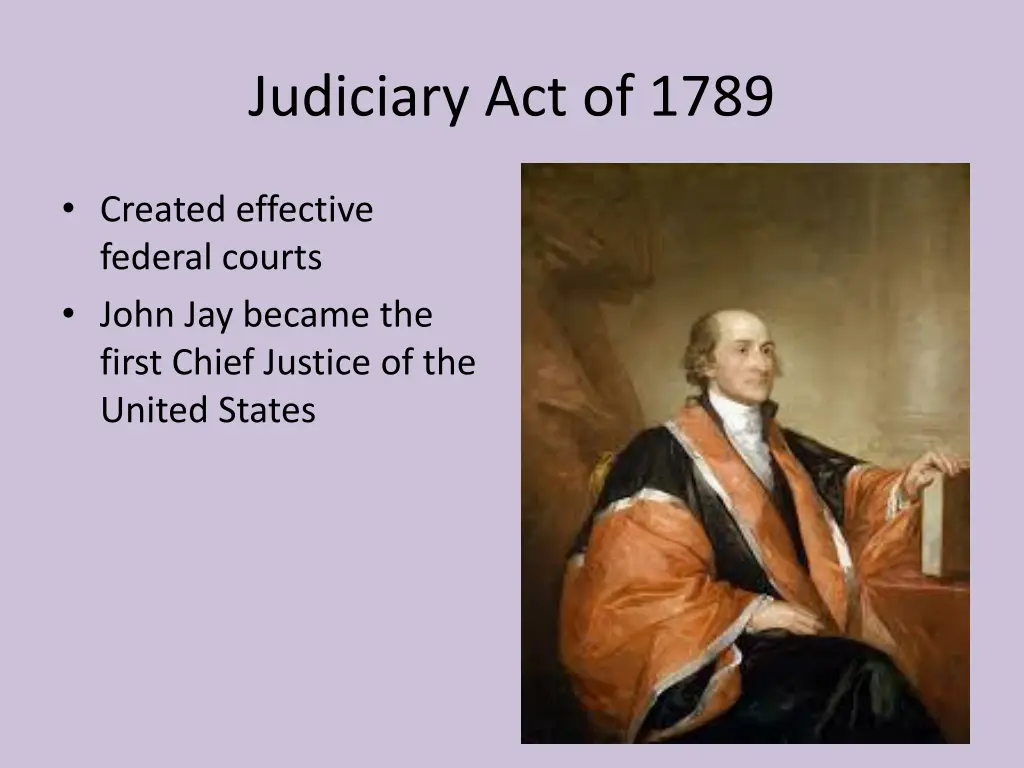 judiciary act of 1789