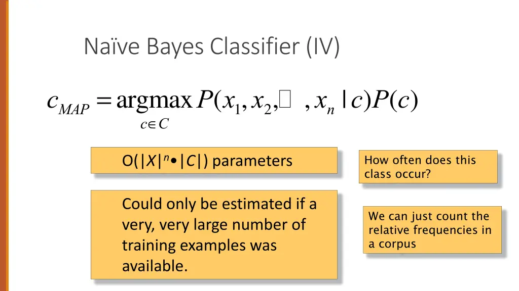 na ve bayes classifier iv