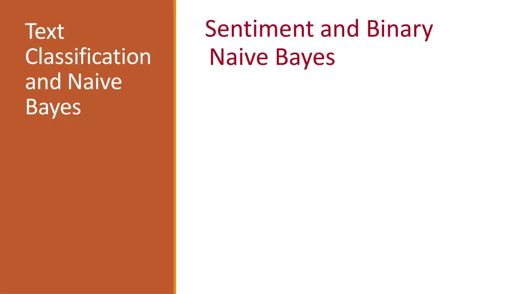 sentiment and binary naive bayes 1