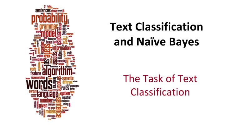 text classification and na ve bayes