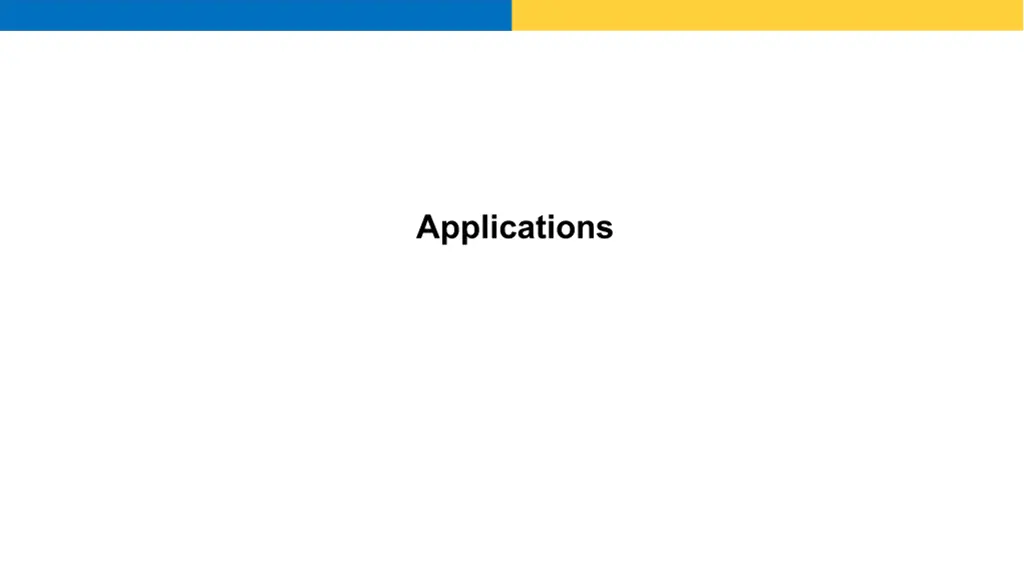 applications