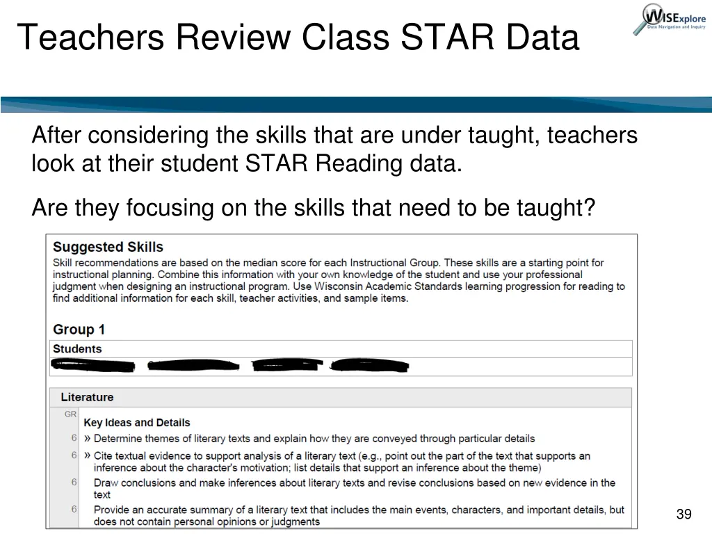 teachers review class star data