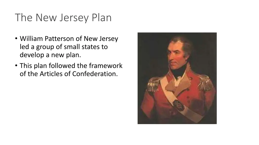 the new jersey plan