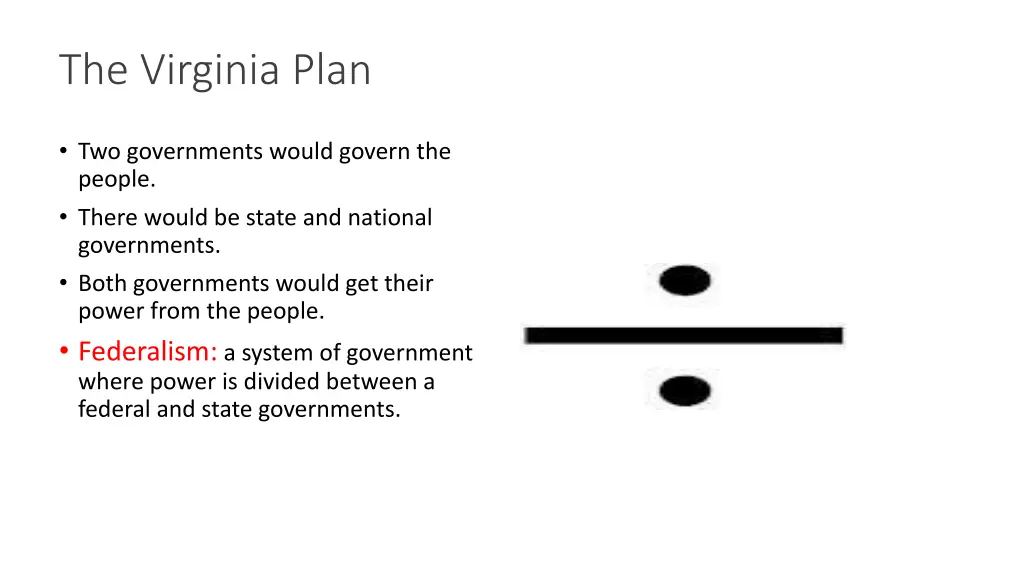 the virginia plan 1