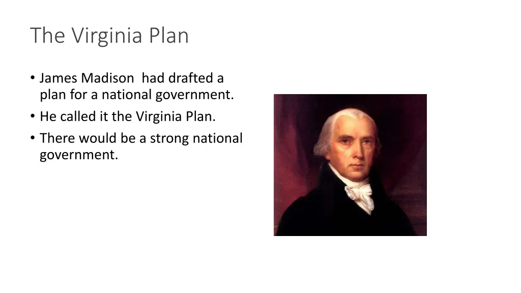 the virginia plan