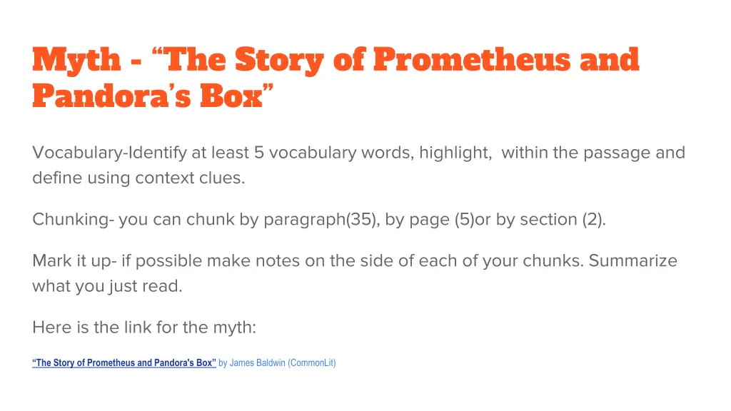 myth the story of prometheus and pandora s box