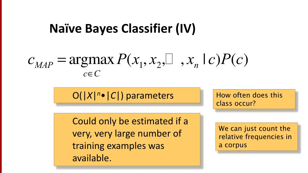 na ve bayes classifier iv