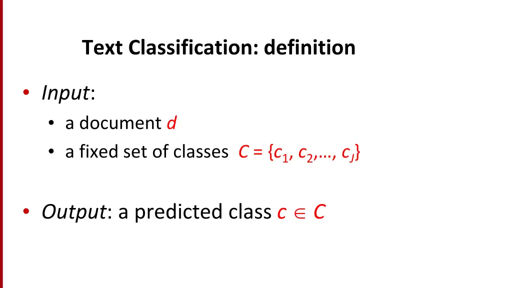 text classification definition