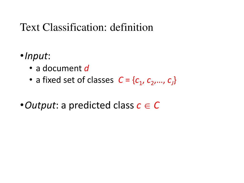 text classification definition