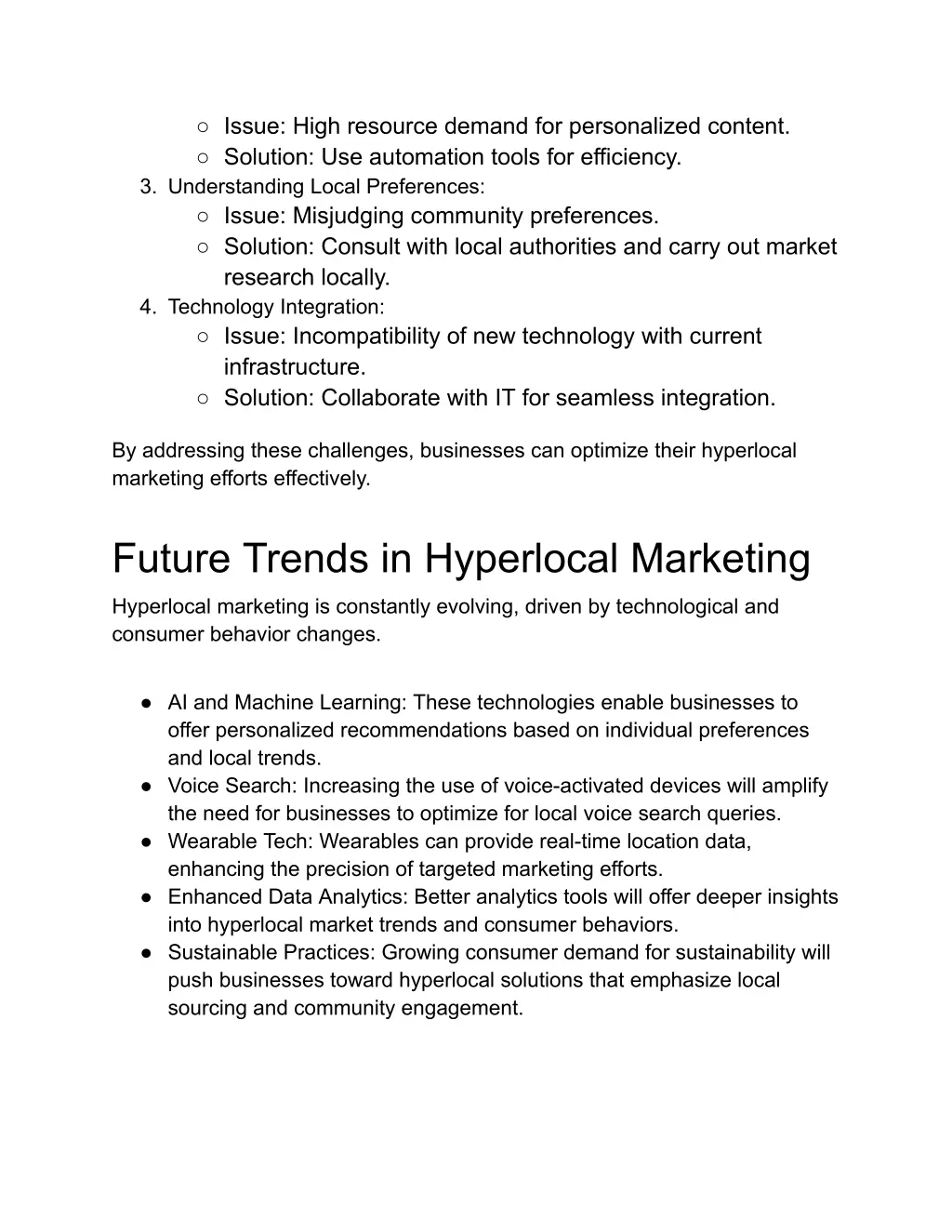 issue high resource demand for personalized