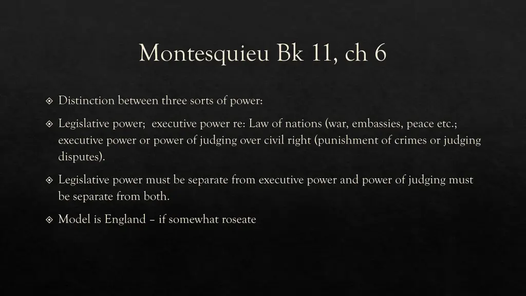 montesquieu bk 11 ch 6