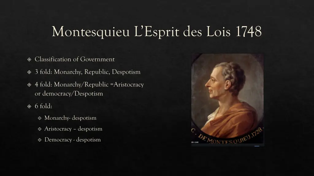 montesquieu l esprit des lois 1748