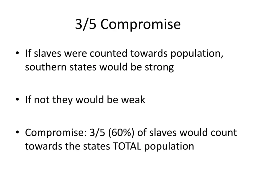 3 5 compromise