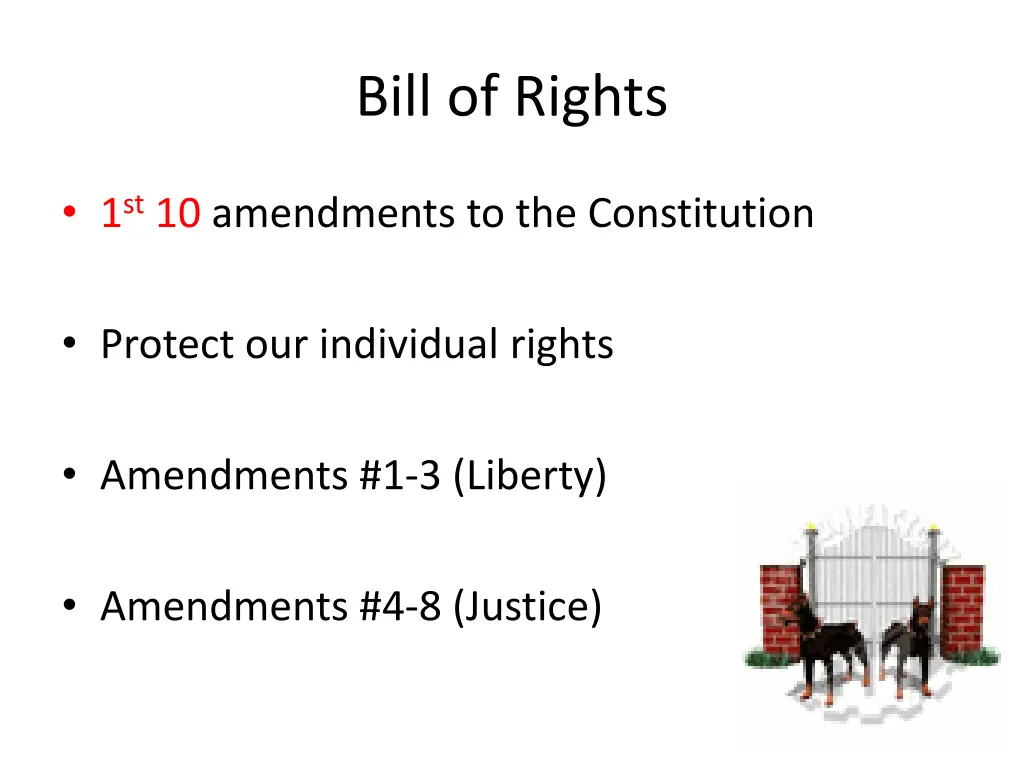 bill of rights