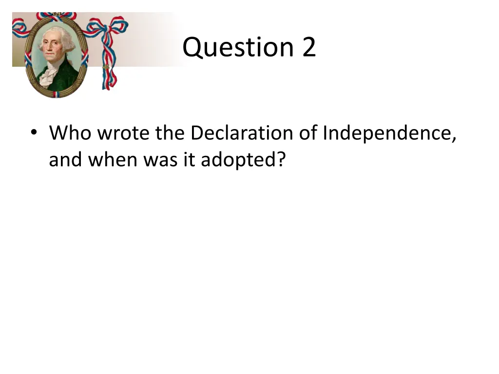 question 2