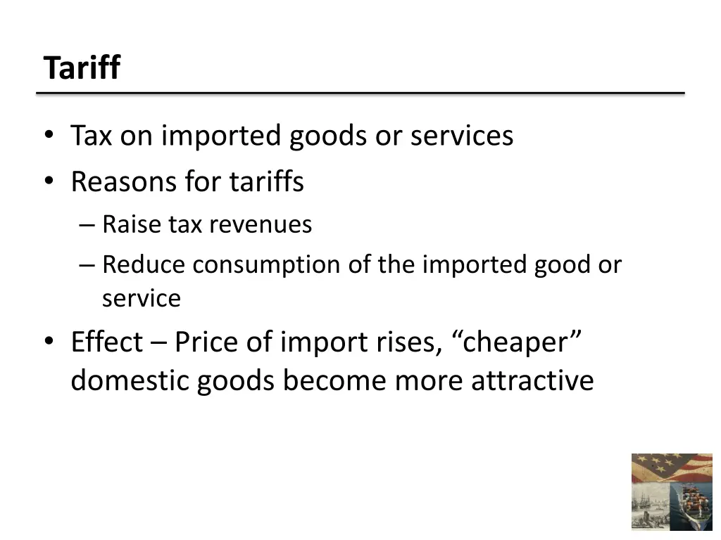 tariff