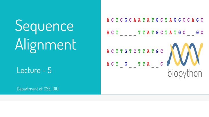 sequence alignment