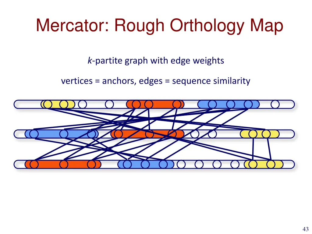 mercator rough orthology map