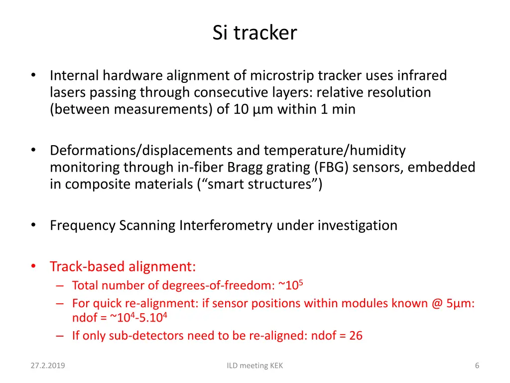 si tracker