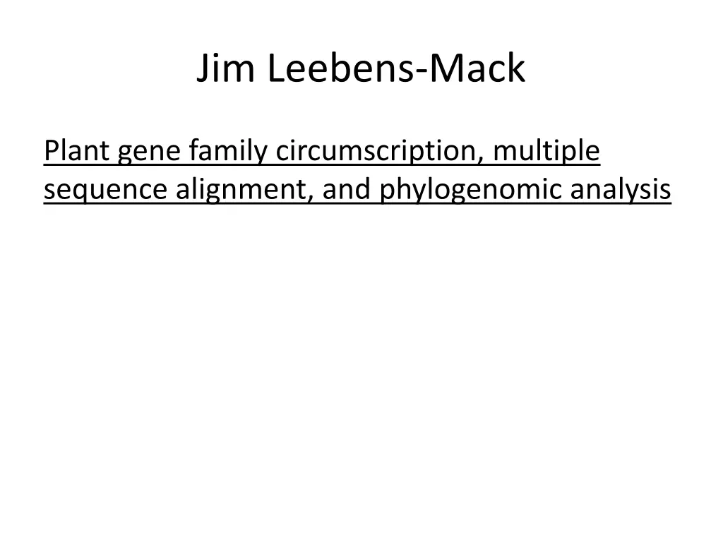 jim leebens mack