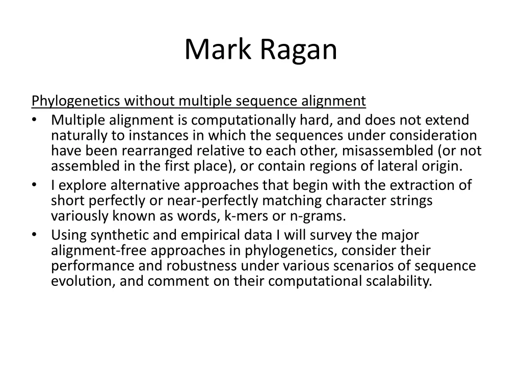 mark ragan