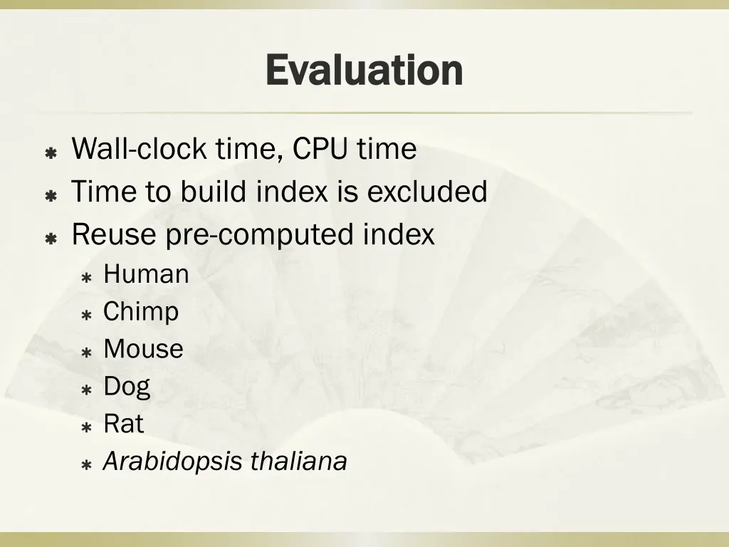 evaluation evaluation