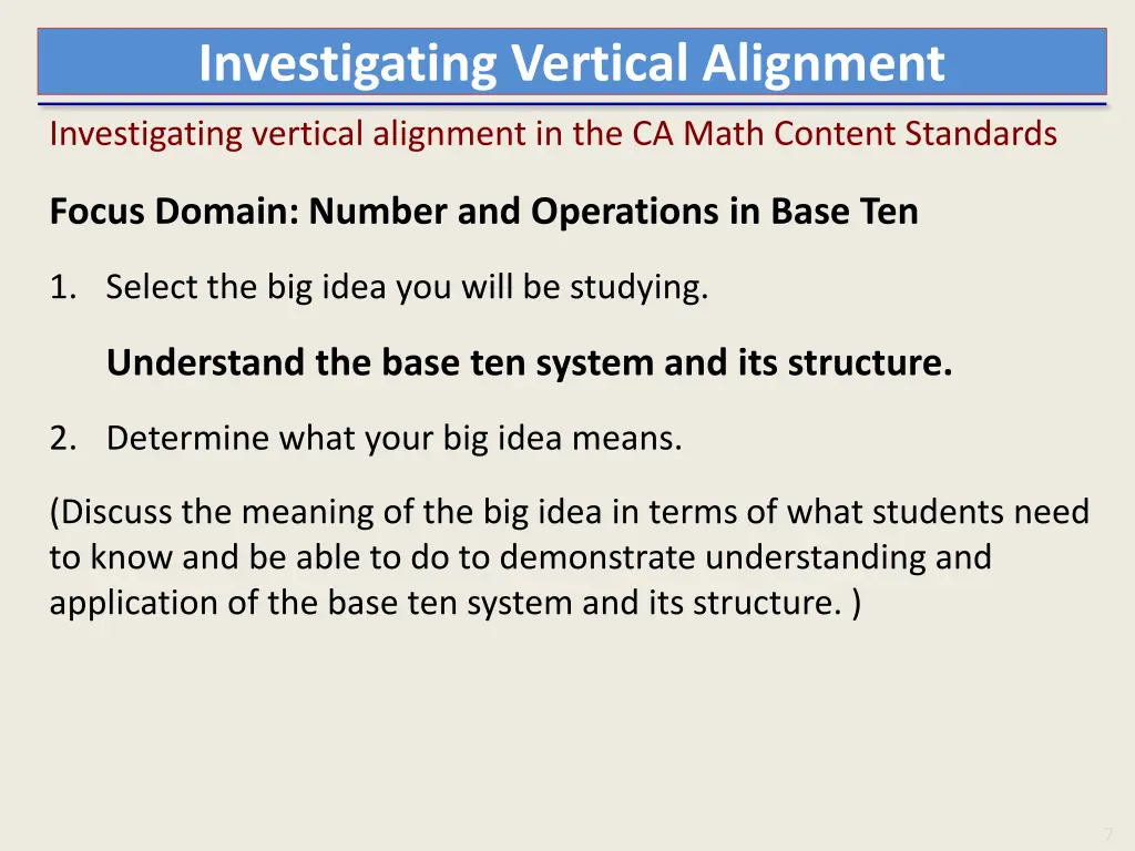 investigating vertical alignment 2