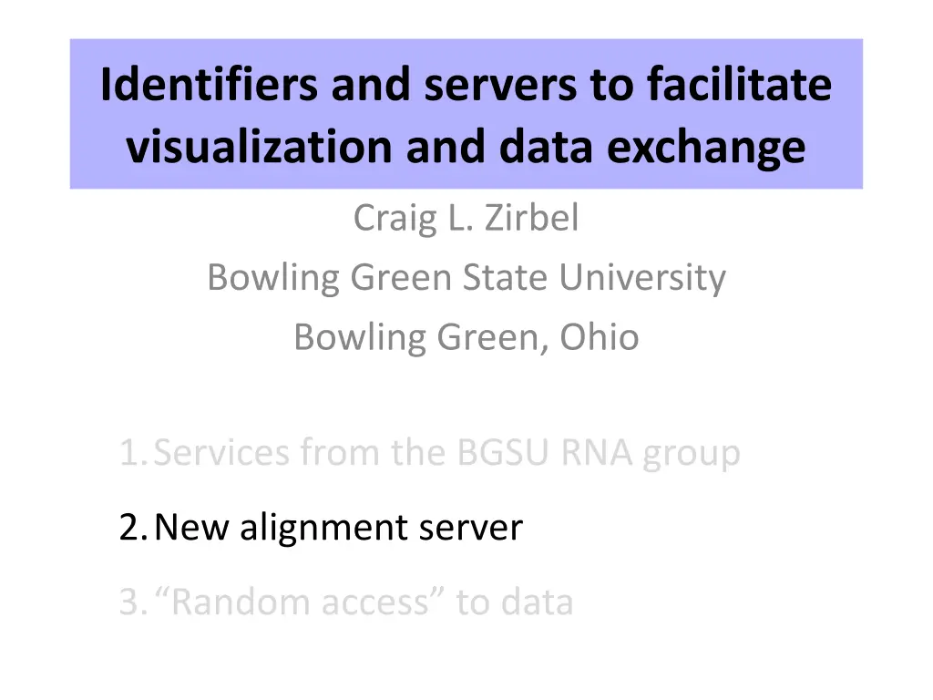 identifiers and servers to facilitate 1