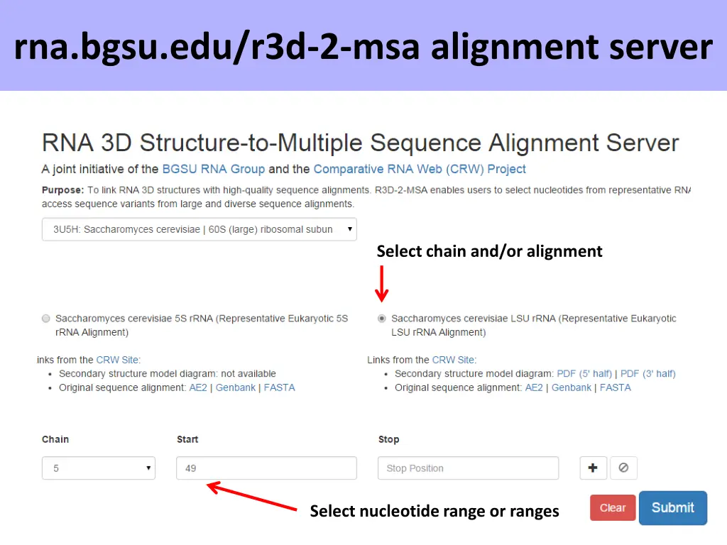 rna bgsu edu r3d 2 msa alignment server 1