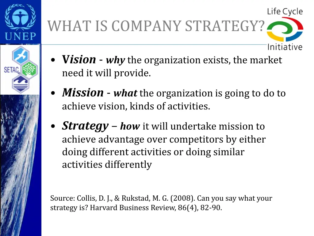 what is company strategy