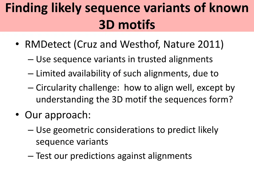 finding likely sequence variants of known