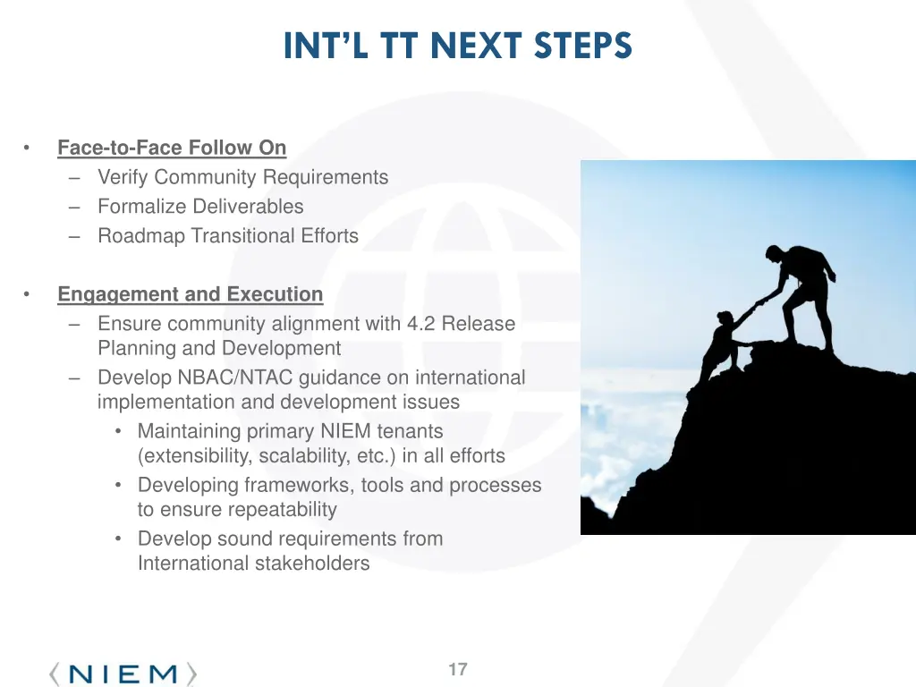 int l tt next steps