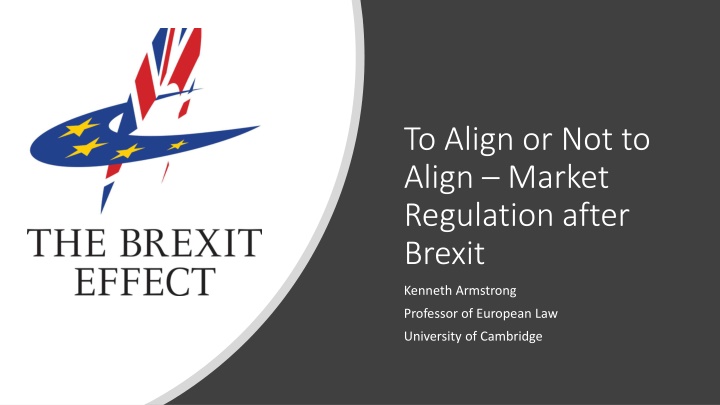 to align or not to align market regulation after