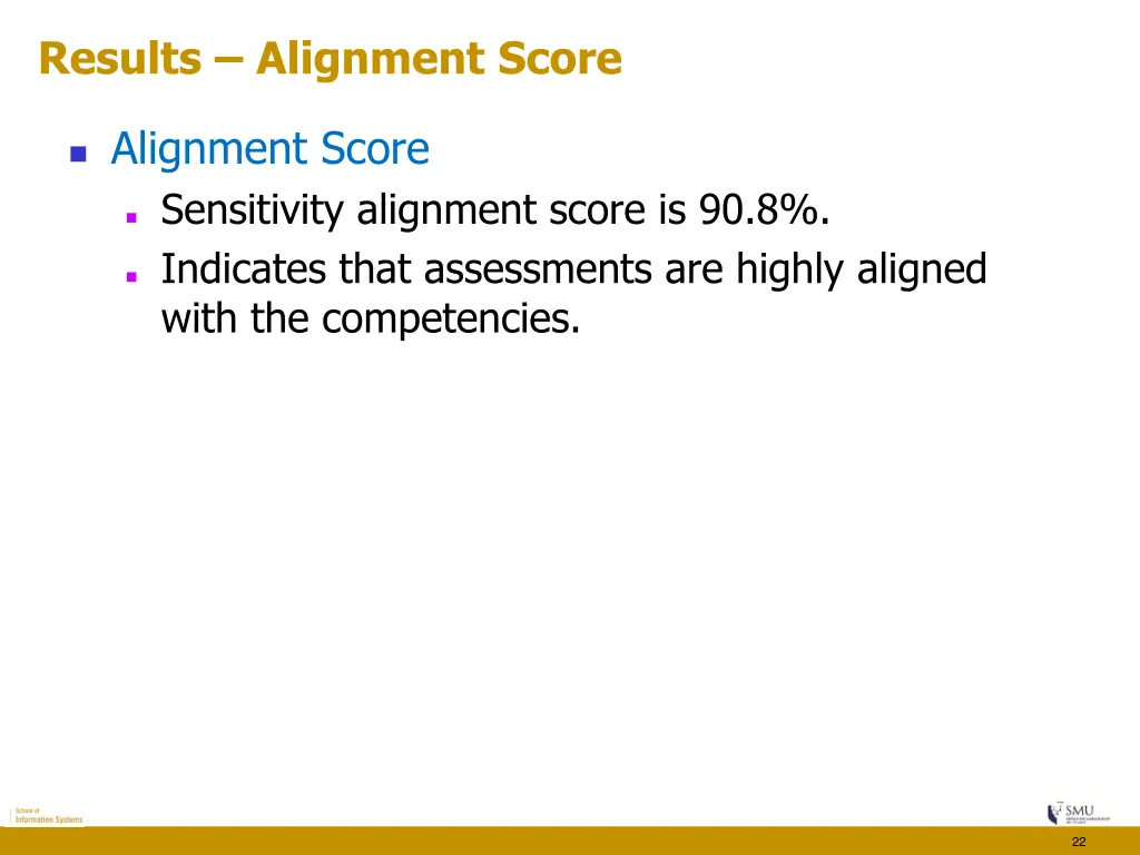 results alignment score